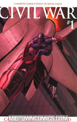 Civil War #1 Cover E Captain America Unleashed Variant Cvr