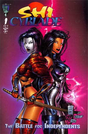 Shi Cyblade The Battle For The Independents #1 Cover B Variant Marc Silvestri Cover