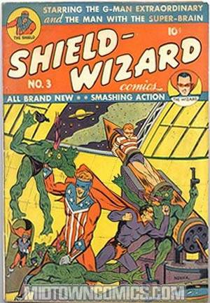 Shield Wizard Comics #3