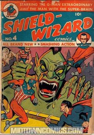 Shield Wizard Comics #4