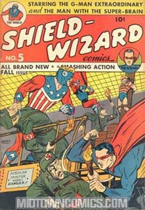Shield Wizard Comics #5