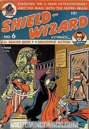 Shield Wizard Comics #6