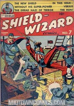 Shield Wizard Comics #7