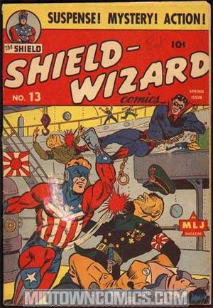 Shield Wizard Comics #13