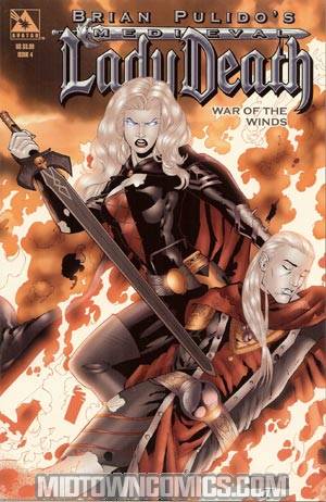 Brian Pulidos Medieval Lady Death War Of The Winds #4 Reg Cvr