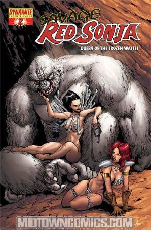 Savage Red Sonja Queen Of The Frozen Wastes #2 Cover C Homs Cover