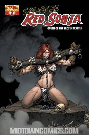 Savage Red Sonja Queen Of The Frozen Wastes #2 Cover A Frank Cho Cover