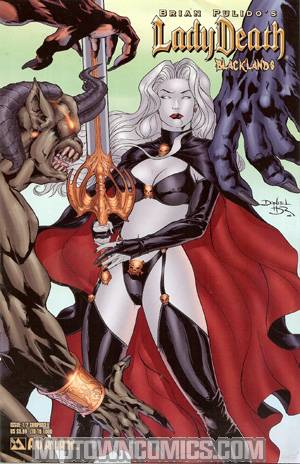 Brian Pulidos Lady Death Blacklands #1/2 Surprised Cvr