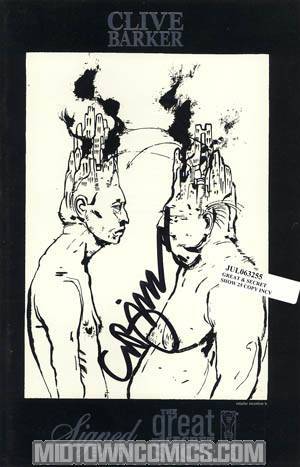 Clive Barkers Great And Secret Show #6 Incentive Clive Barker Sketch Cover