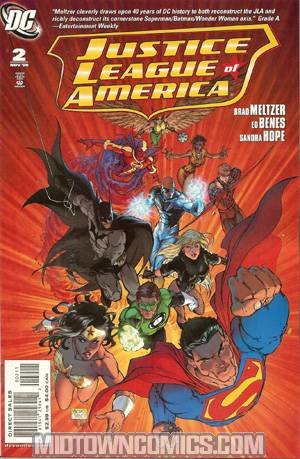 Justice League Of America Vol 2 #2 Regular Cover