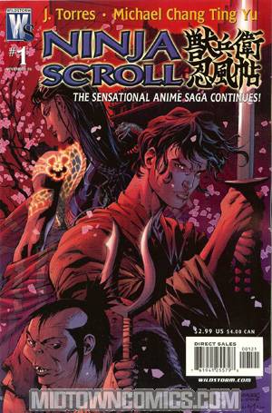 Ninja Scroll #1 Cover B Incentive Jim Lee Variant Cover