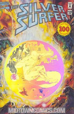 Silver Surfer Vol 3 #100 Cover A Foil Enhanced Cover