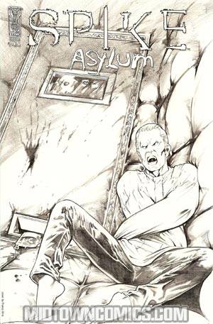 Spike Asylum #1 Incentive Urru Sketch Cover