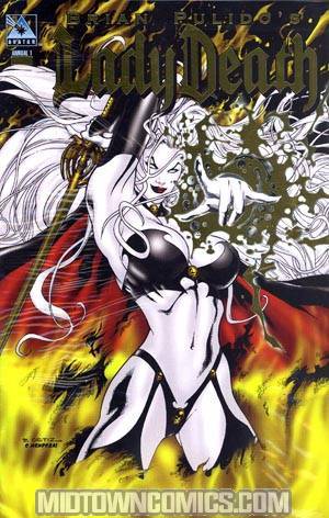 Brian Pulidos Lady Death Annual #1 Gold Foil Cvr