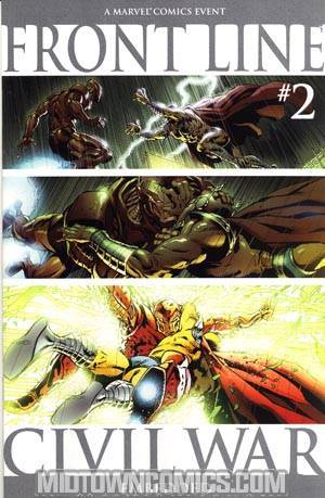 Civil War Front Line #2 Cover B 2nd Ptg Variant Cover
