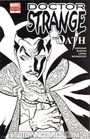 Doctor Strange Oath #1 Incentive Ink Variant Cover