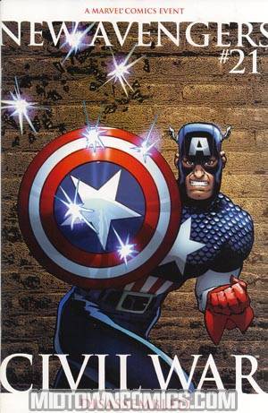 New Avengers #21 Cover B 2nd Ptg Chaykin Variant Cover (Civil War Tie-In)