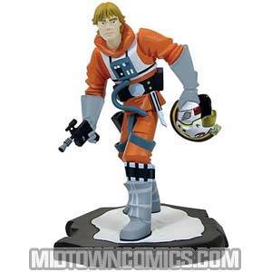 Star Wars Animated Luke Skywalker X-Wing Pilot Maquette