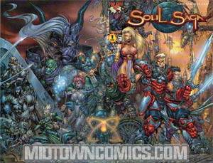 Soul Saga #1 Cover A Platt Wraparound Cover