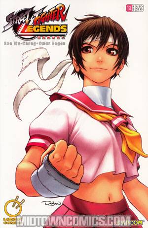 Street Fighter Legends Sakura #1 Cvr C 2nd Ptg