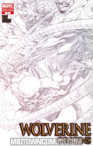 Wolverine Origins #7 Cover C Joe Quesada Sketch Variant Cover