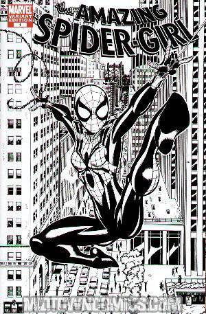 Amazing Spider-Girl #1 Cover C Incentive Ron Frenz Sketch Cover