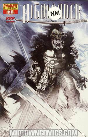 Highlander #1 Incentive Dell Otto RRP Cover