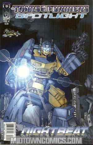 Transformers Spotlight Nightbeat Reg Cover