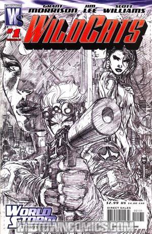 Wildcats Vol 4 #1 Cover C Incentive Jim Lee Sketch Cover