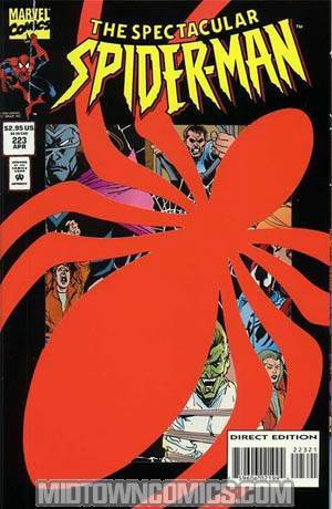 Spectacular Spider-Man #223 Cover A Die Cut Cover