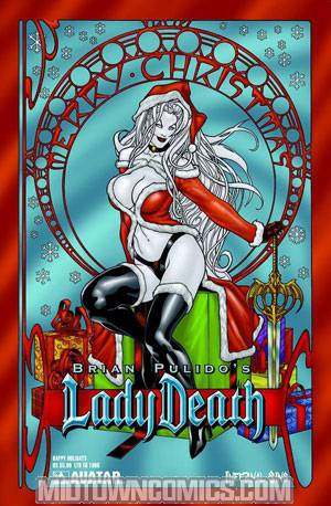 Brian Pulidos Lady Death Infernal Sins Happy Holidays Cvr