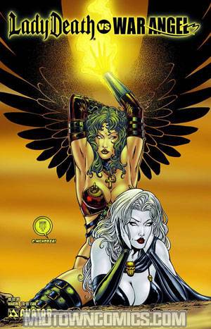 Brian Pulidos Lady Death vs War Angel #1 Martin Cvr