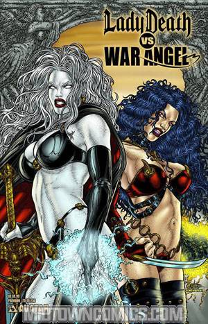 Brian Pulidos Lady Death vs War Angel #1 Premium Cvr