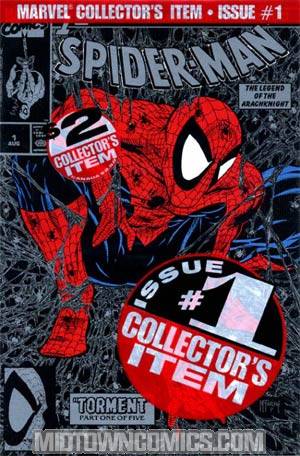 Spider-Man #1 Cover C Silver Edition Bagged