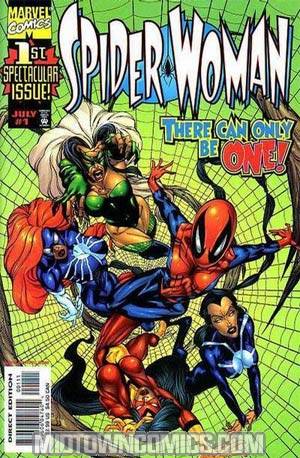 Spider-Woman Vol 3 #1 Regular Cover With Cards