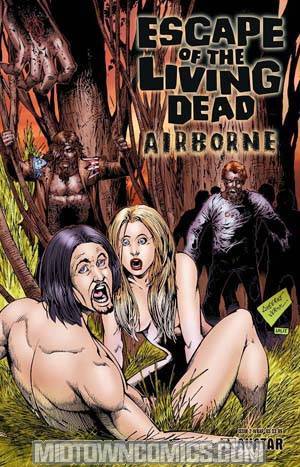 Escape Of The Living Dead Airborne #2 Wraparound Cvr