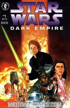Star Wars Dark Empire #1 Cover A 1st Ptg