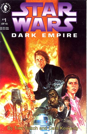 Star Wars Dark Empire #1 Cover B 2nd Ptg