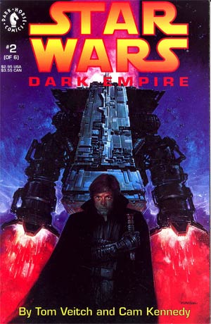 Star Wars Dark Empire #2 Cover B 2nd Ptg