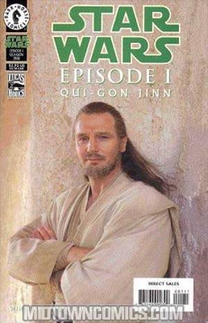 Star Wars Episode I The Phantom Menace Qui-Gon Jinn Cover B Photo Cover