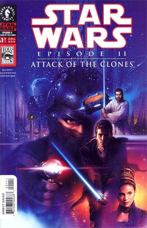 Star Wars Episode II Attack Of The Clones #1 Cover A Art Cover