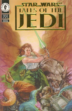 Star Wars Tales Of The Jedi #5 Cover B Gold Edition