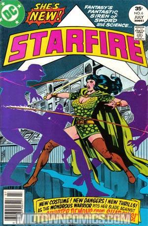 Starfire #6 Recommended Back Issues