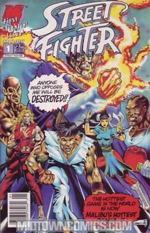 Street Fighter (Malibu) #1 Cover A Regular Cover