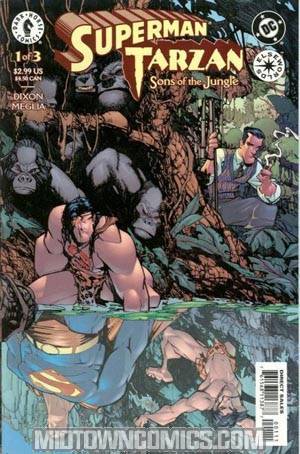Superman Tarzan Sons Of The Jungle #1