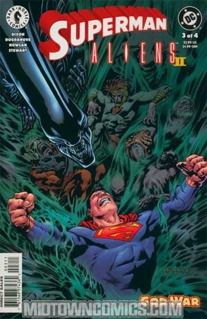 Superman Aliens 2 God War #3
