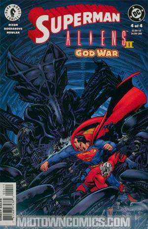 Superman Aliens 2 God War #4