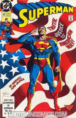 Superman Vol 2 #53 Cover A 1st Ptg