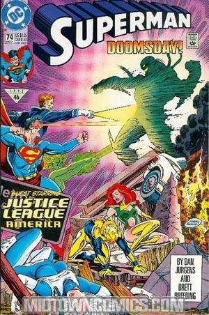 Superman Vol 2 #74 Cover A 1st Ptg