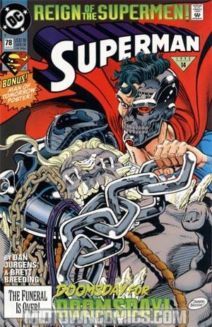Superman Vol 2 #78 Newsstand Edition